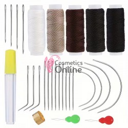 Ata pentru cusut extensii de par  50m, AT015 cu Accesorii, set 29 piese